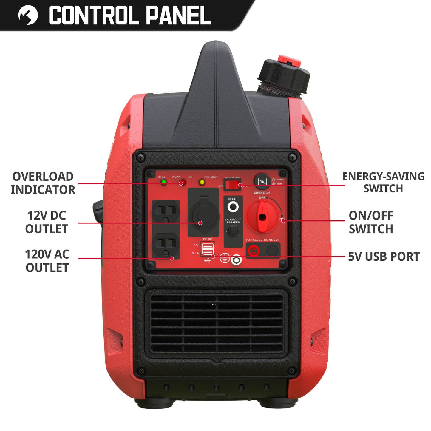 2500W Inverter Gas Generator HB5025