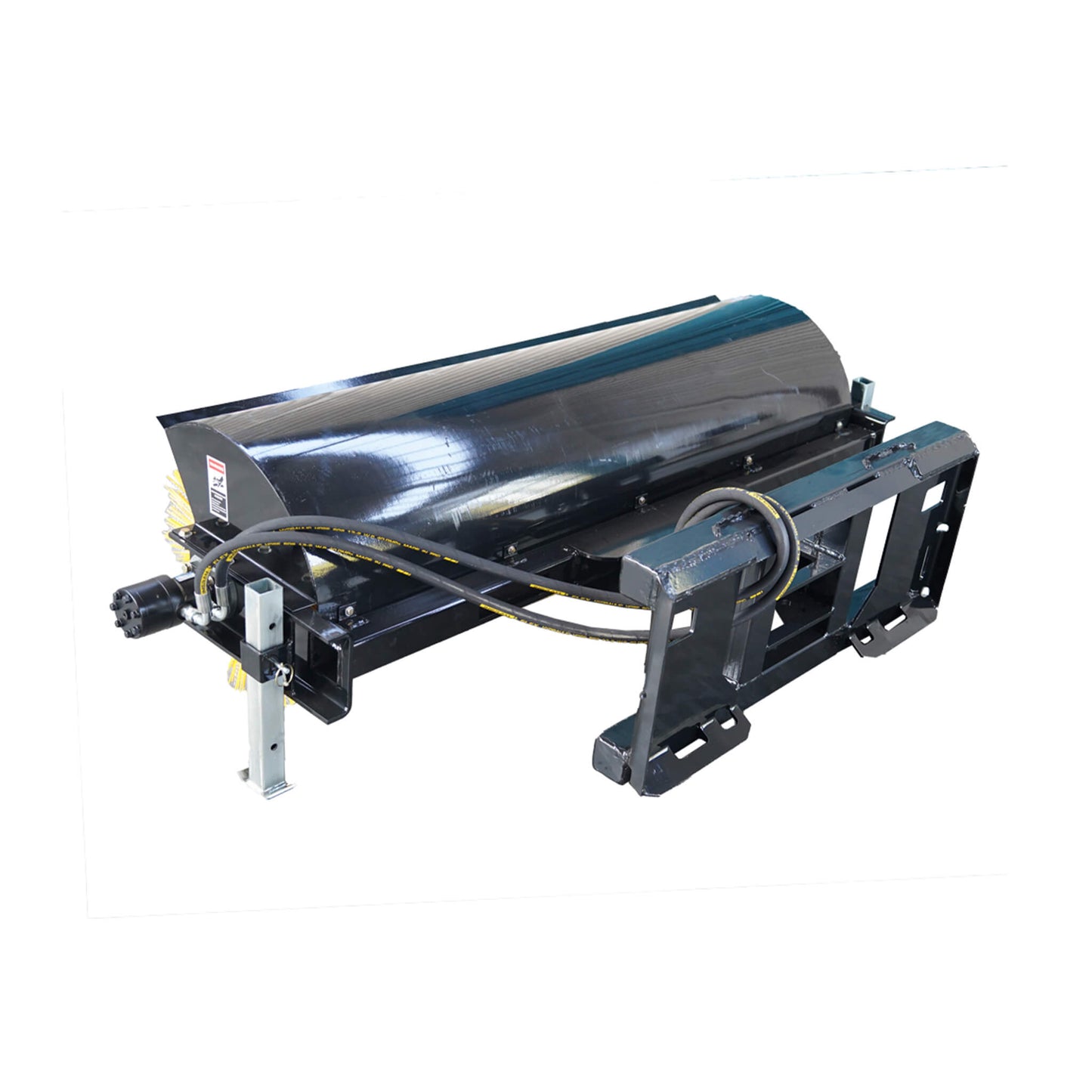 72-Inch Heavy-Duty Skid Steer Hydraulic Rotary Angle Broom Sweeper (SAK97846)