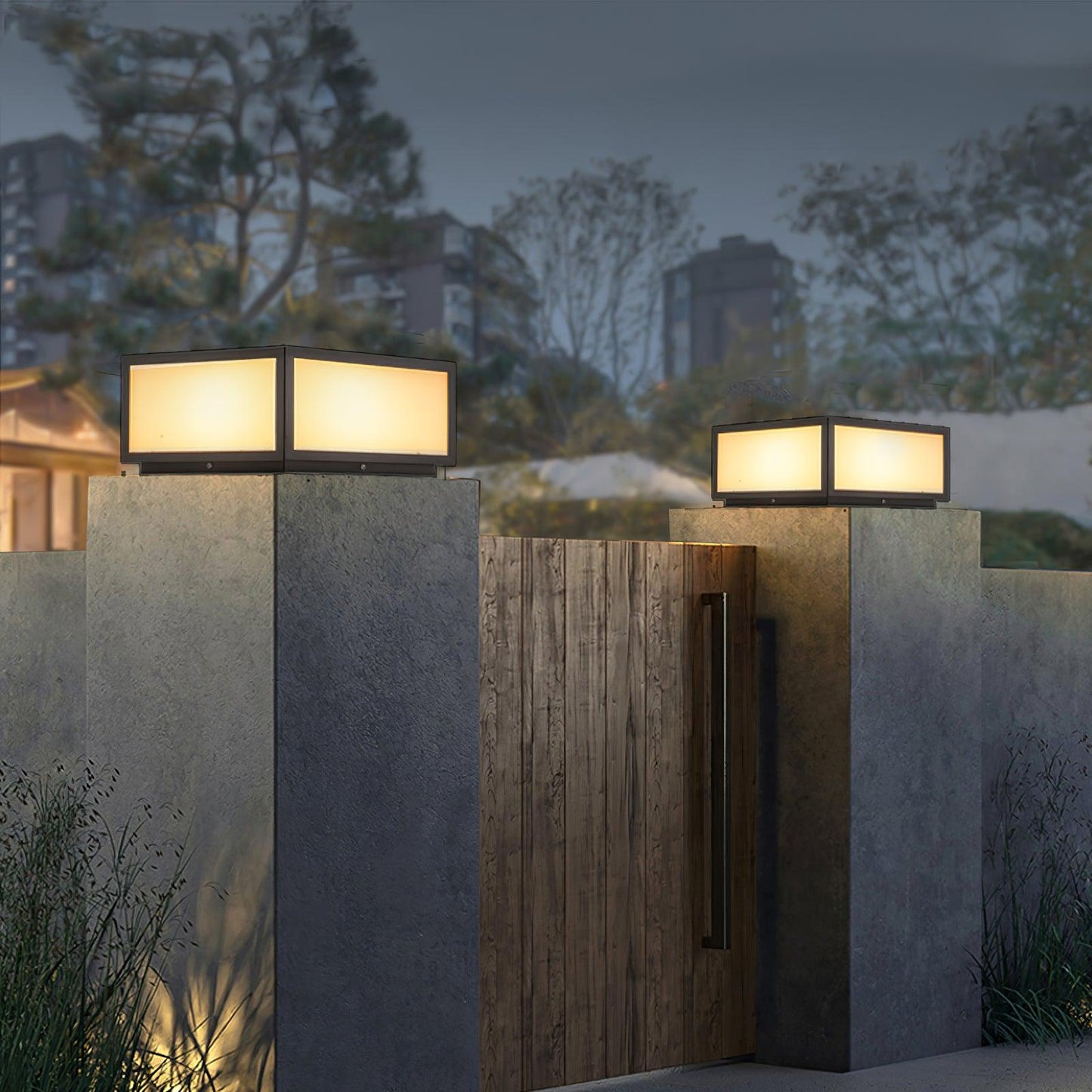 Anvia Outdoor Post Light 15.7"