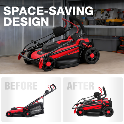 14" 15Amp Electric Corded Push Lawn Mower DB8015