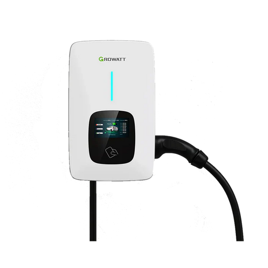 Growatt 12kW THOR 12AS-P-US 50Amp Smart AC EV Charger | Compatible with All Brands EVS