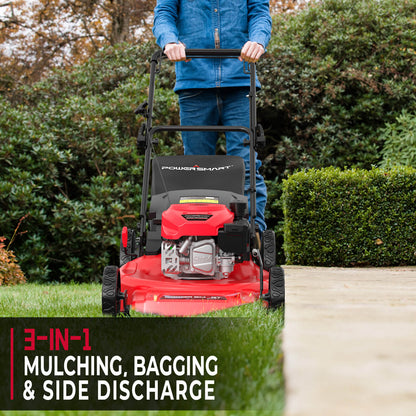 22" 170cc Gas Self-Propelled 3-in-1 Lawn Mower V8622S