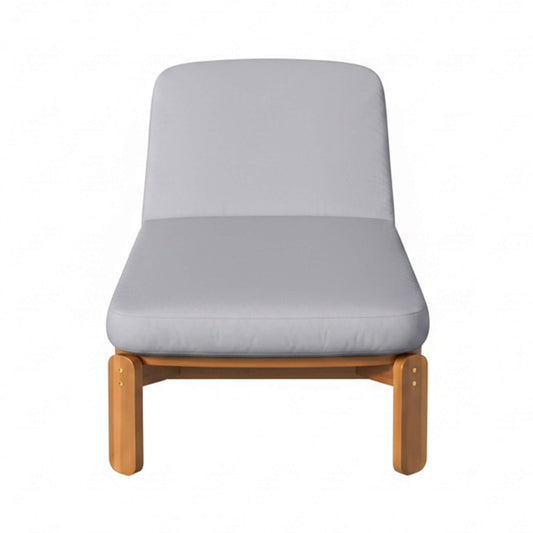 Alora Adjustable Outdoor Chaise Lounge With Reclining Backrest