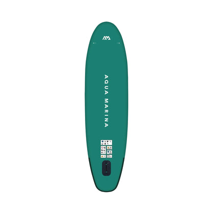 Aqua Marina Breeze 9FT Green Compact Inflatable SUP With Drop Stitch Light Technology [BT-23BRP] (SAK68745)