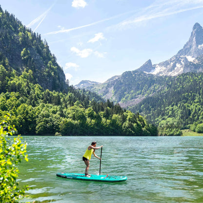 Aqua Marina Breeze 9FT Green Compact Inflatable SUP With Drop Stitch Light Technology [BT-23BRP] (SAK68745)