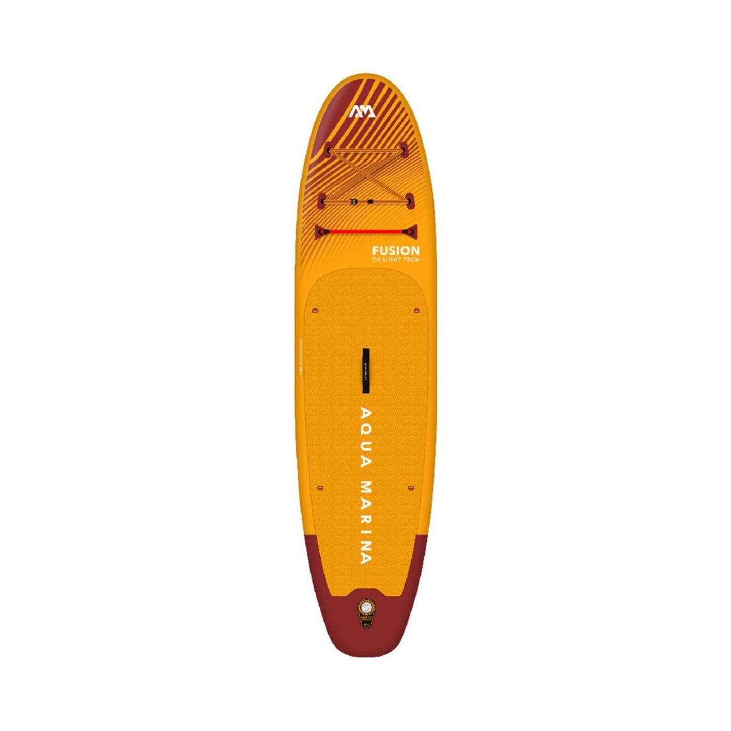 Aqua Marina Fusion 10FT Premium All-Around SUP W/ Durable PVC Rail Layers & Grooved EVA Footpad [BT-23FUP] (SAK37195)