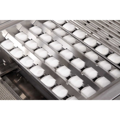 Edgestar 89K BTU 36-Inch Freestanding LED Lighting Grill And Cart With Rotisserie (SAK85914)