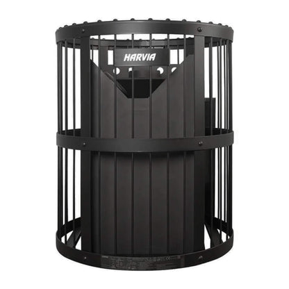 Harvia Legend Duo Wood Burning Sauna Stove/Fireplace Combo With Sauna Stones (SAK30749)