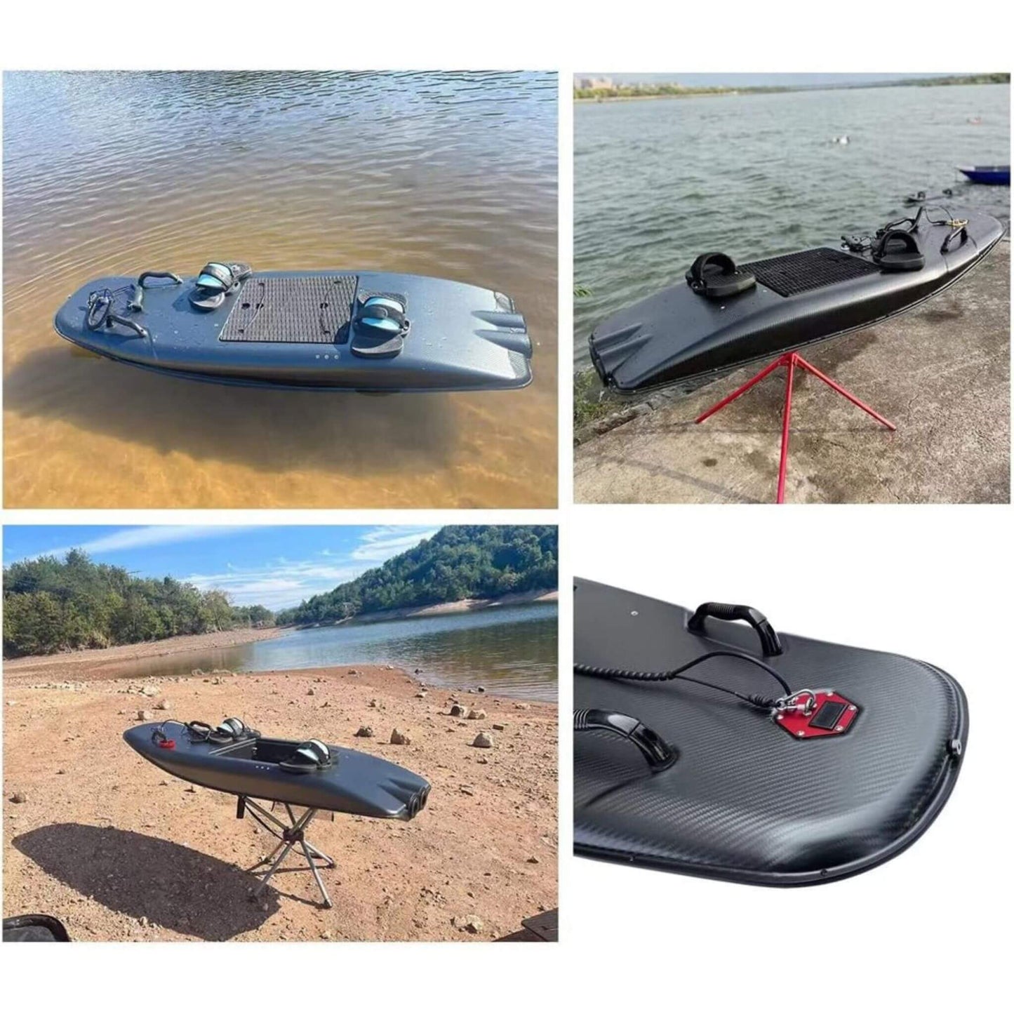 HDT High-Performance 10KW Electric Motorized ABS Water Jet Surfboard (SAK84917)