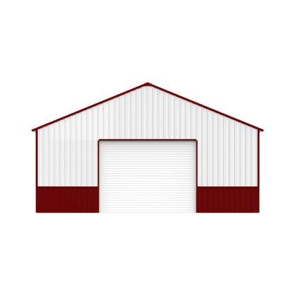[31X51FT] Alora Heavy-Duty Outdoor Steel Garage Barn Storage Shed (SAK83146)