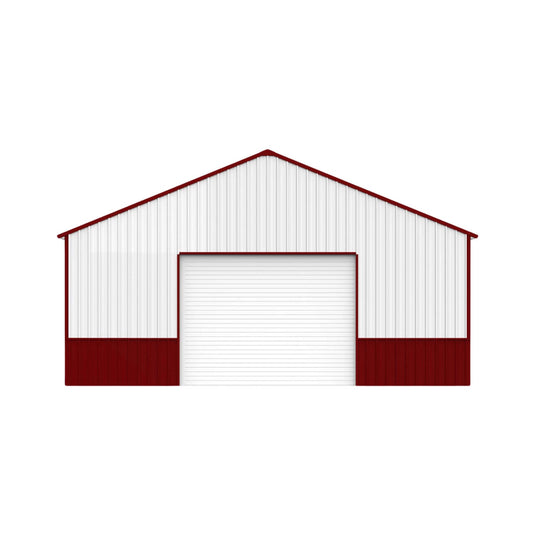 [31X51FT] Alora Heavy-Duty Outdoor Steel Garage Barn Storage Shed (SAK83146)