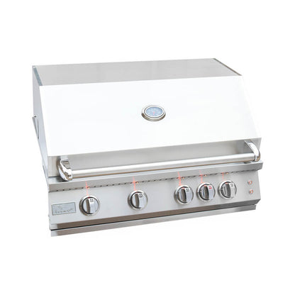 KoKoMo Grills 32-Inch Professional 72K BTU LP/NG 4 Burner Built-In Stainless Steel Gas Grill (SAK48170)