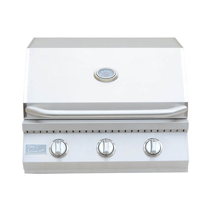KoKoMo Grills 26-Inch Premium 36K BTU LP/NG 3 Burner Built-In Stainless Steel Gas Grill (SAK82173)