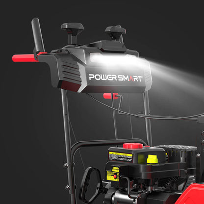 26'' 252cc Two Stage Self-Propelled Gas Snow Blower w/ Electric Start MB7109B