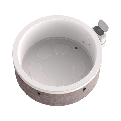 MSpa Cocoon Verto Series Six-Person Inflatable Round Hot Tub With Hydro Massage [F-CO066WE] (SAK50928)
