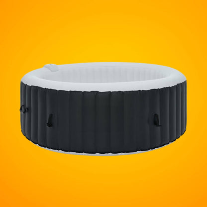 Premium 7FT Blow Up 6-Person Sauna Pool Hot Tub With 130 Jets (SAK63510)