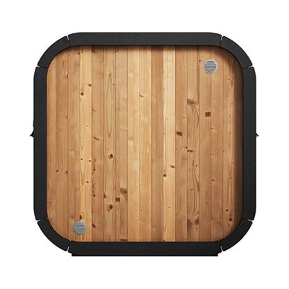 SaunaLife Model CL4G 3-Person Cube-Series Luxury Wooden Outdoor Home Sauna Kit [SL-MODELCL4G] (SAK92610)
