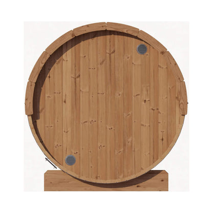 SaunaLife Model E6 Ergo Series 3-Person Thermo-Spruce Backyard Sauna Barrel [SL-MODELE6] (SAK38572)