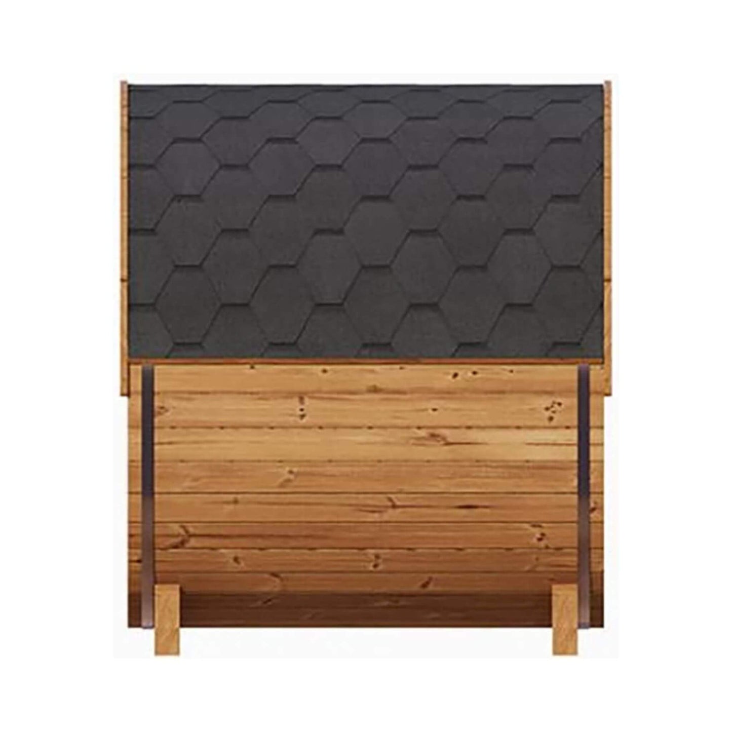 SaunaLife Model E6 Ergo Series 3-Person Thermo-Spruce Backyard Sauna Barrel [SL-MODELE6] (SAK38572)