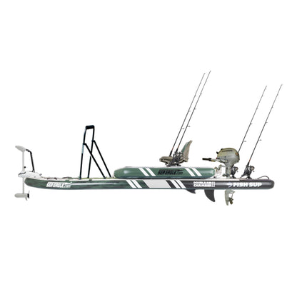 Sea Eagle FS1210 FishSUP 1-Person Inflatable Fishing Stand-Up Paddleboard [FS1210K] (SAK79218)