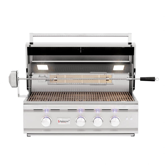 Summerset TRL Built-In Propane Gas Grill With Rotisserie