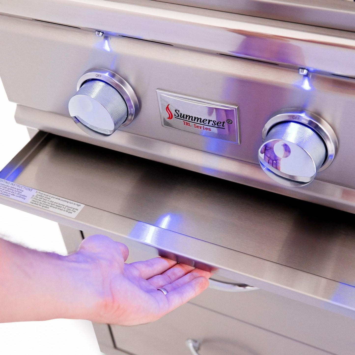 Summerset TRL Built-In Propane Gas Grill With Rotisserie