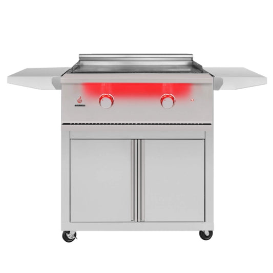 TrueFlame 30" Freestanding Gas Griddle Grill With Cart [TFG30] (SAK89234)
