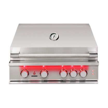 TrueFlame Luxury Built-In Gas Stainless Steel Grills [TF25/32/40] (SAK30587)