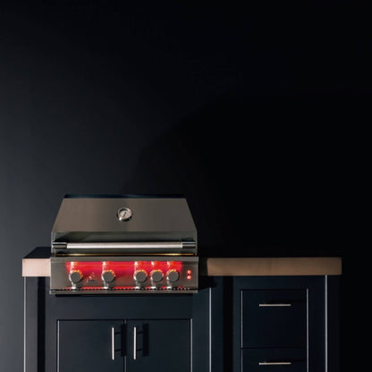 TrueFlame Luxury Built-In Gas Stainless Steel Grills [TF25/32/40] (SAK30587)